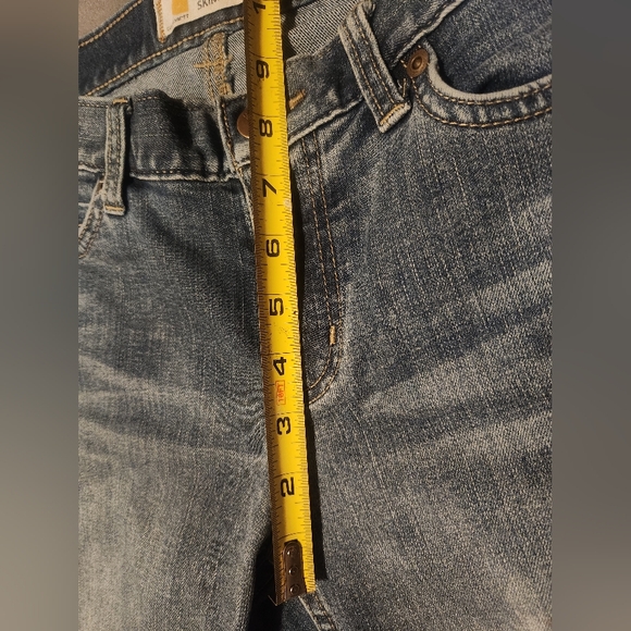 Carhartt skinny slim fit jeans, Layton Style, size 2 tall - Picture 12 of 15